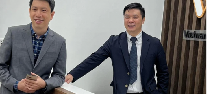 Ông Phan Lê Thành Long - CEO của AFA Group, Nguyễn Minh Tuấn - CEO của AFA Capital và các cộng sự đã cùng sáng lập ra chỉ số tâm lý thị trường chứng khoán đầu tiên tại Việt Nam. Ảnh: AFA Group